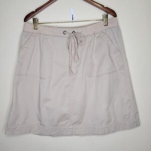 CATO Khaki Drawstring Skirt Size 14/16W